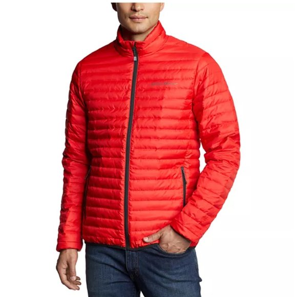 Eddie Bauer Other - 💙HP💙 Eddie Bauer Red Microlight Down Puffer Jacket XL